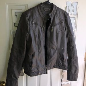 J2 Women’s Grey leather jacket